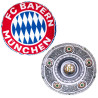 FC Bayern München Rundkissen - Rekordmeister - FCB Dekokissen Logo Kissen