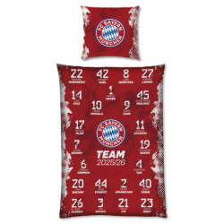FC Bayern München Bettwäsche - Signature 2025/26 -  Baumwolle | 135 x 200 cm | FCB