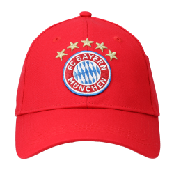 FC Bayern München Kinder Cap - Logo 5 Sterne - kids Basecap Schildmütze Kappe FCB