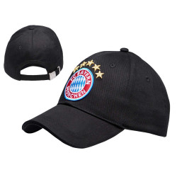 FC Bayern München Kinder Cap - Logo 5 Sterne - kids Basecap Schildmütze Kappe FCB