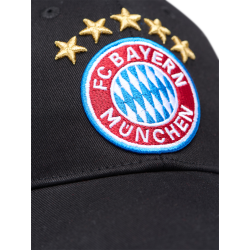 FC Bayern München Kinder Cap - Logo 5 Sterne - kids Basecap Schildmütze Kappe FCB