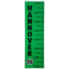 Hannover 96 Aufkleber - Messlatte -  Wandtattoo Maßband Wandsticker H96