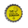 Borussia Dortmund 3er Set Kühlschrankmagnet in Kronkorkenoptik Magnet BVB 09