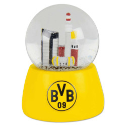 Borussia Dortmund Schneekugel mit Skyline Schüttelkugel Weihnachtskugel snow globe BVB 09