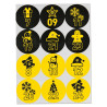 Borussia Dortmund - Adventskalender Bastel-Set - DIY Weihnachtskalender BVB 09