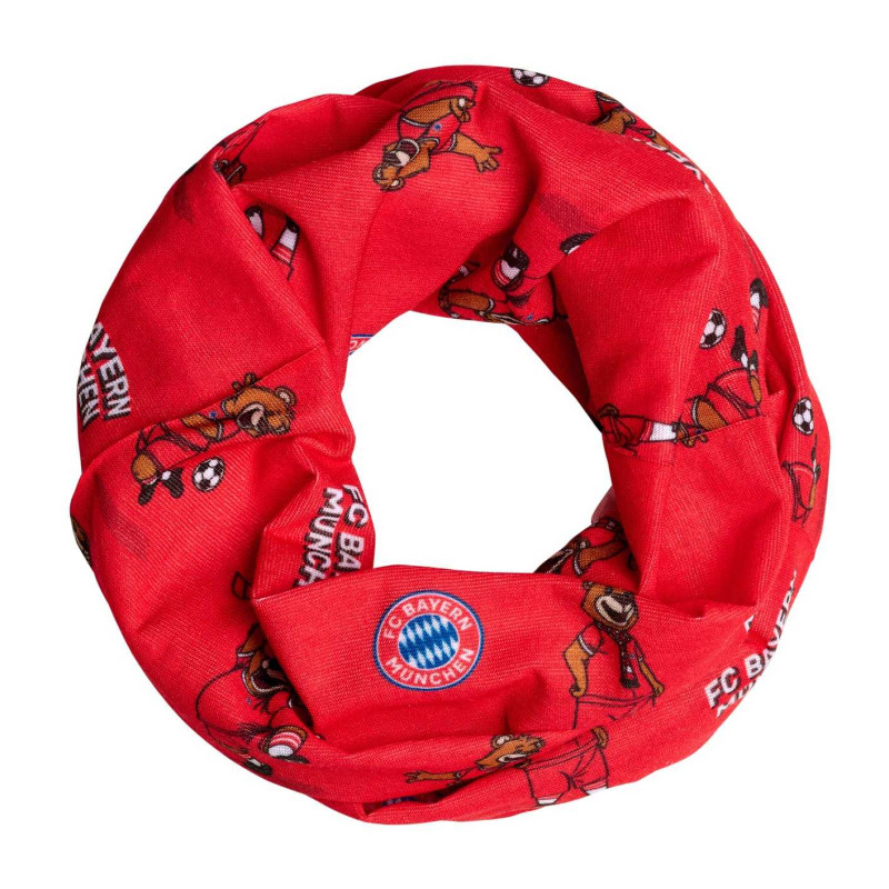 FC Bayern München Kinder Multifunktionstuch - Berni - Schlauchschal Tuch Kids Halstuch