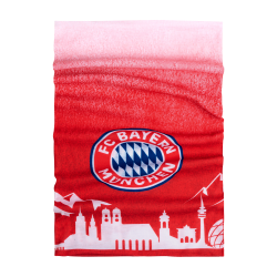 FC Bayern München Kinder Multifunktionstuch - Skyline - Schlauchschal Tuch Kids Halstuch
