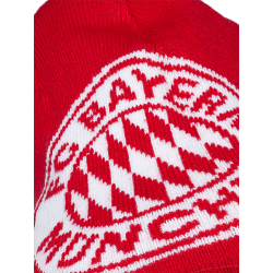 FC Bayern München Kinder Wendemütze Wendebeanie Logo Beanie Kinder Mütze FCB