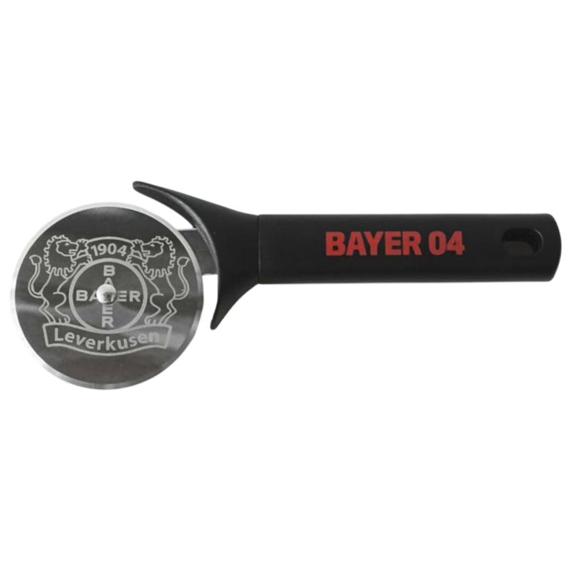 Bayer 04 Leverkusen Pizzaschneider | Pizzaroller aus Edelstahl | B04