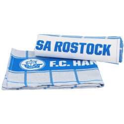 F.C. Hansa Rostock Geschirrtuch 2er-Set Geschirrhandtuch Tuch