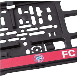 FC Bayern München Kennzeichenverstärker - Classic - 2er Set Nummernschildhalter FCB