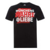 FC Bayern München T-Shirt - Münchens wahre Liebe - schwarz Shirt FCB - diverse Größen