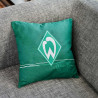SV Werder Bremen Kissen - Raute - grün/weiß Dekokissen Sofakissen