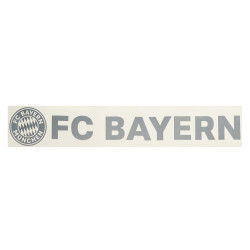FC Bayern München Heckscheibenaufkleber - Classic - silber XXL Auto Aufkleber Sticker FCB
