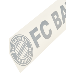 FC Bayern München Heckscheibenaufkleber - Classic - silber XXL Auto Aufkleber Sticker FCB