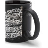 Borussia Dortmund Tasse - Metallic Südtribüne - Kaffeetasse Becher Kaffeepott BVB 09