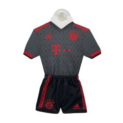 FC Bayern München Autotrikot 2022/23 Schwarz Mini Kit CL Auto Trikot mit Saugnapf FCB