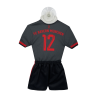 FC Bayern München Autotrikot 2022/23 Schwarz Mini Kit CL Auto Trikot mit Saugnapf FCB