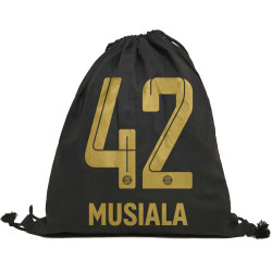 FC Bayern München Sportbeutel schwarz-gold Turnbeutel Rucksack FCB