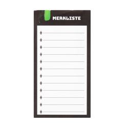 Borussia Mönchengladbach Einkaufsliste magnetisch | Zettelblock | Kühlschrankblock BMG