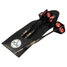 1. FC Nürnberg Steeldarts SCHWARZ Dartpfeile mit Etui und Flights Dart Pfeile FCN