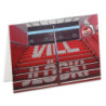 1. FC Köln Grußkarte - "Vill Jlöck!" - Karte Stadionaufgang Klappkarte