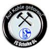FC Schalke 04 Pin - Auf Kohle geboren - Anstecker S04