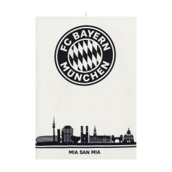FC Bayern München Kochset 2er Set - Geschirrtuch & Holzlöffel - FCB