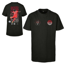 FC Bayern München Kinder T-Shirt Schriftzüge - Sadio Mané - schwarz kids Shirt FCB - diverse Größen