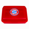 FC Bayern München 5* Trinkflasche 0.75 l + Brotzeitbox Rot im Set FCB