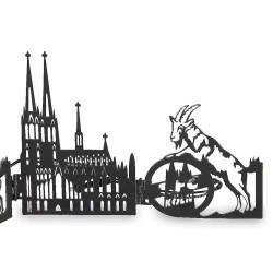 1. FC Köln LED Lichtleiste - Logo und Dom - Deko Bildleiste Leuchte