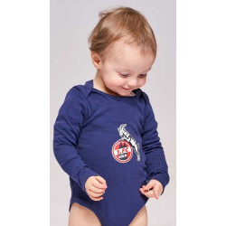 1. FC Köln Baby Body 2er Set - Bödingerstr. - langarm Babybody | Gr. 62/68 oder 74/80 wählbar