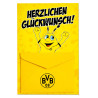 Borussia Dortmund Geldscheinkarte Emma - Herzlichen Glückwunsch! - Karte BVB 09