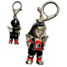 SC Freiburg Schlüsselanhänger - Schutzengel - Anhänger Glücksbringer Keychains