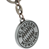 FC Bayern München Schlüsselanhänger - Logo silber - Anhänger FCB