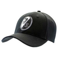 SC Freiburg Cap - Wappen Basic - schwarz | Kappe | Basecap | Schildmütze
