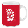 RB Leipzig Tasse - Immer wieder Leipzig - rot Pokal Finale RBL