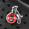 1. FC Köln Gartensandale mit Riemen schwarz Classic Clogs mit Logo