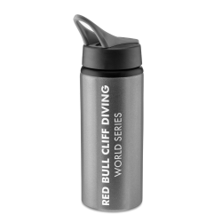 Red Bull Cliff Diving Trinkflasche - Splash - silbern Flasche 0.6 l Bottle RCD