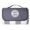 FC Bayern München Picknickdecke grau beschichtete Decke Stranddecke FCB