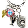 FC Bayern München Schlüsselanhänger - Erfolge - Charms Anhänger FCB
