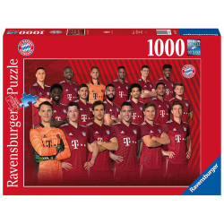 FC Bayern München Puzzle - MANNSCHAFT 2021/22  - 1000 Teile Legespiel FCB