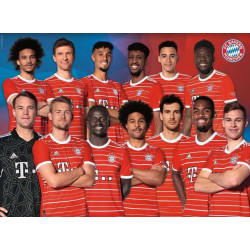 FC Bayern München Puzzle - MANNSCHAFT 2022/23  - 300 Teile Legespiel FCB