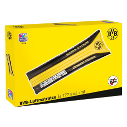 Borussia Dortmund Luftmatratze schwarz-gelb | Matratze | aufblasbare Badematte BVB 09