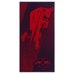 RB Leipzig Handtuch - Speed - rot-navy Streifen 50 x 100 cm Tuch RBL
