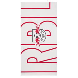 RB Leipzig Duschtuch - Dynamic - Weiß | 90 x 180 cm Badetuch | Strandtuch RBL