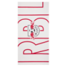 RB Leipzig Duschtuch - Dynamic - Weiß | 90 x 180 cm Badetuch | Strandtuch RBL