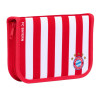 FC Bayern München Federmappe - Streifen - rot-weiß Federtasche Schüleretui gefüllt Etui FCB
