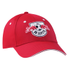 RB Leipzig Kinder Club Cap Rot mit weißem Frontpanel Basecap kids Schildmütze Kappe RBL