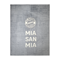 FC Bayern München Decke - Glow in the Dark - 150 x 200 cm Kuscheldecke FCB